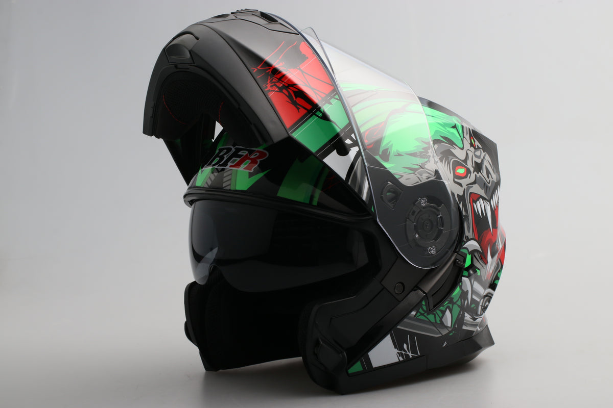 agrius fury flip front motorcycle helmet 1Storm Modular Full Face up Dual Visor Sun Shield: HB89 Glossy Orange : Automotive Agrius Fury Flip Front Motorcycle