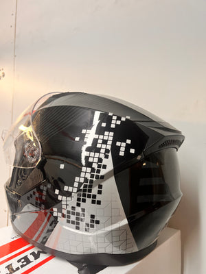BFR Grey Black Tetris Helmet