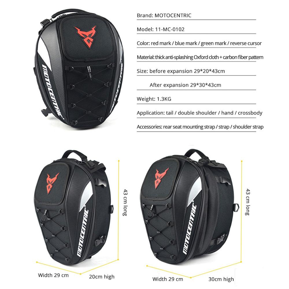 BFR Helmets Motorcycle Waterproof Backpack