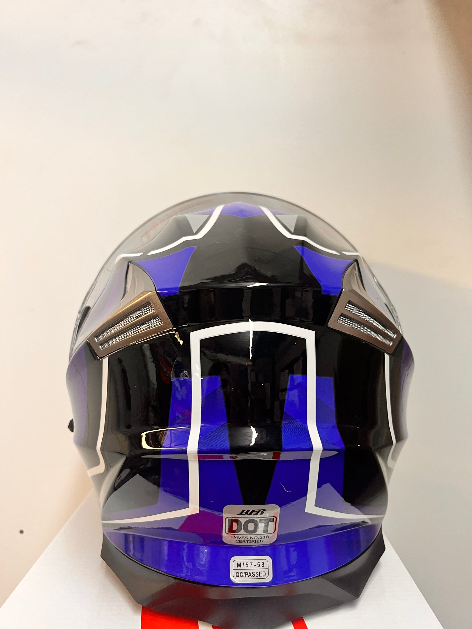 BFR Blue and Black Modular Helmet