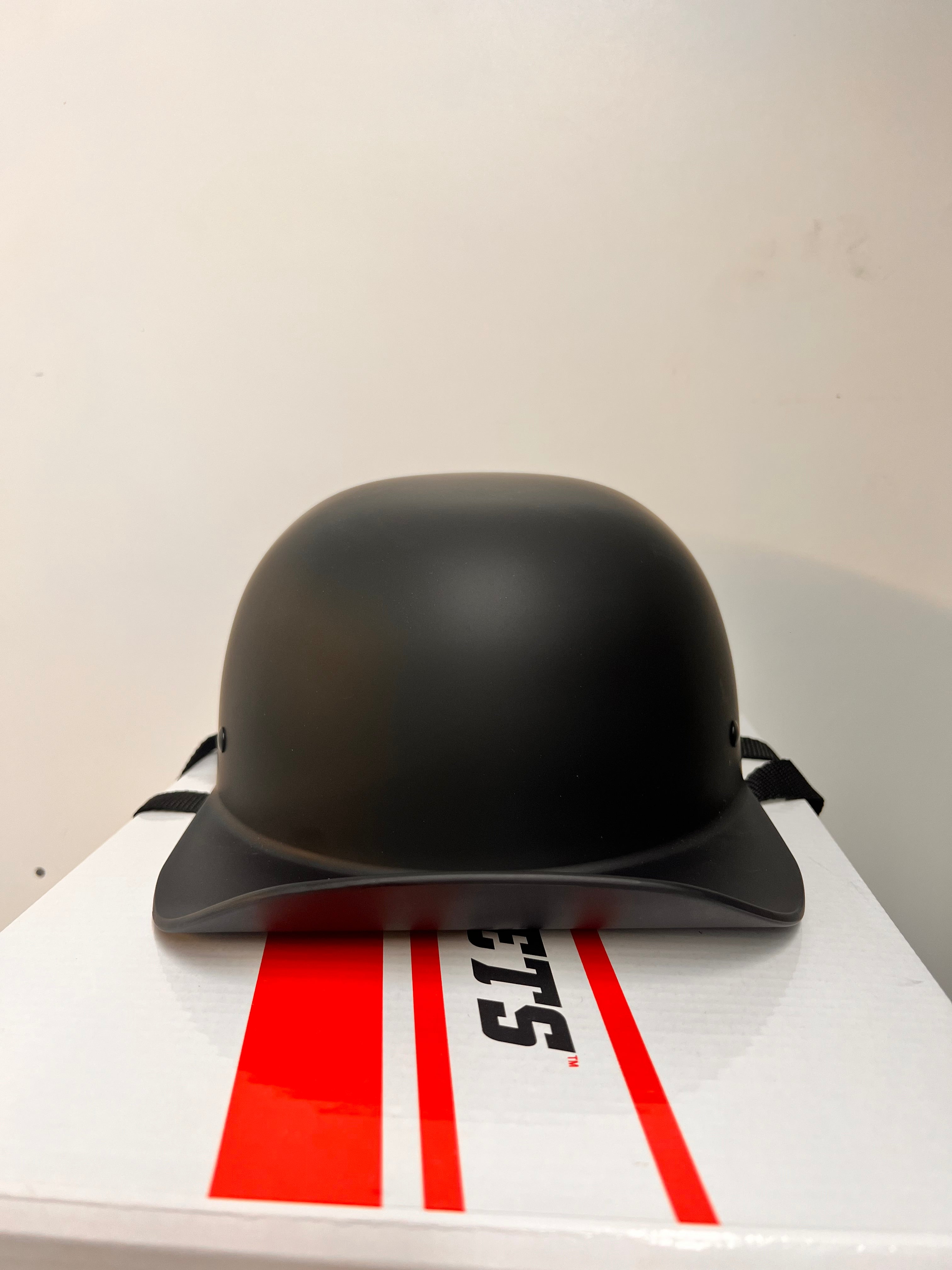 dot polo style motorcycle helmet Black  BikerLid 20 1/2 XS 53.02 Switchback DOT Reversible Helmet Flat