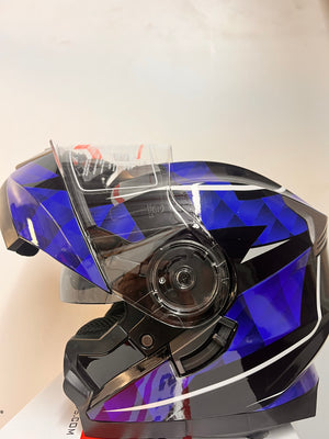 BFR Blue and Black Modular Helmet