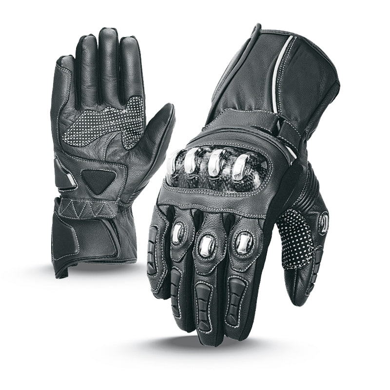 Mens Motorcycle Leather Gloves BFR 3008