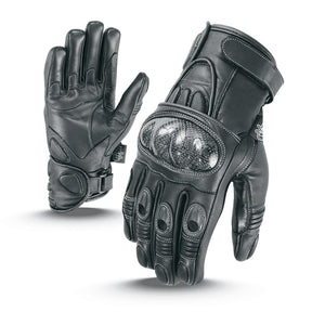 Mens Motorcycle Leather Gloves BFR 3009
