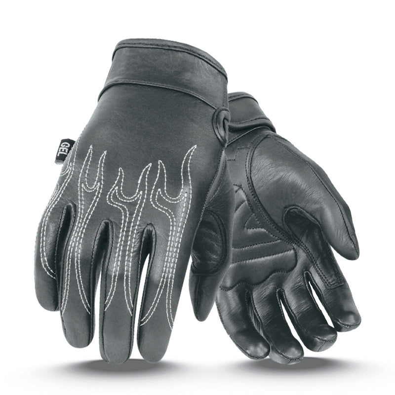 Mens Motorcycle Leather Gloves BFR 3018