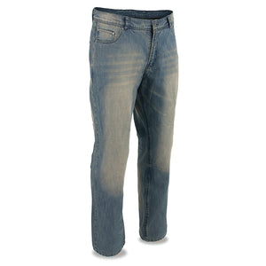Men’s Armored Denim Jeans Reinforced w/ Aramid® by DuPont™ Fibers - BFR 5002