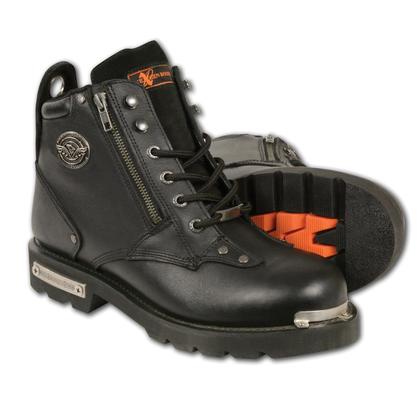 Men's Motorcycle Leather Boots